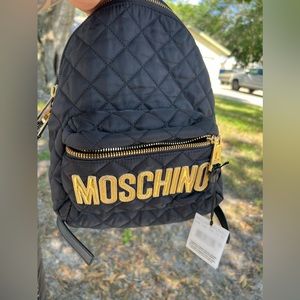 Moschino quilted backpack